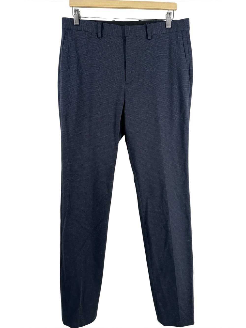 Theory theory jake w cambridge knit pants blue trousers classic luxury sz 32